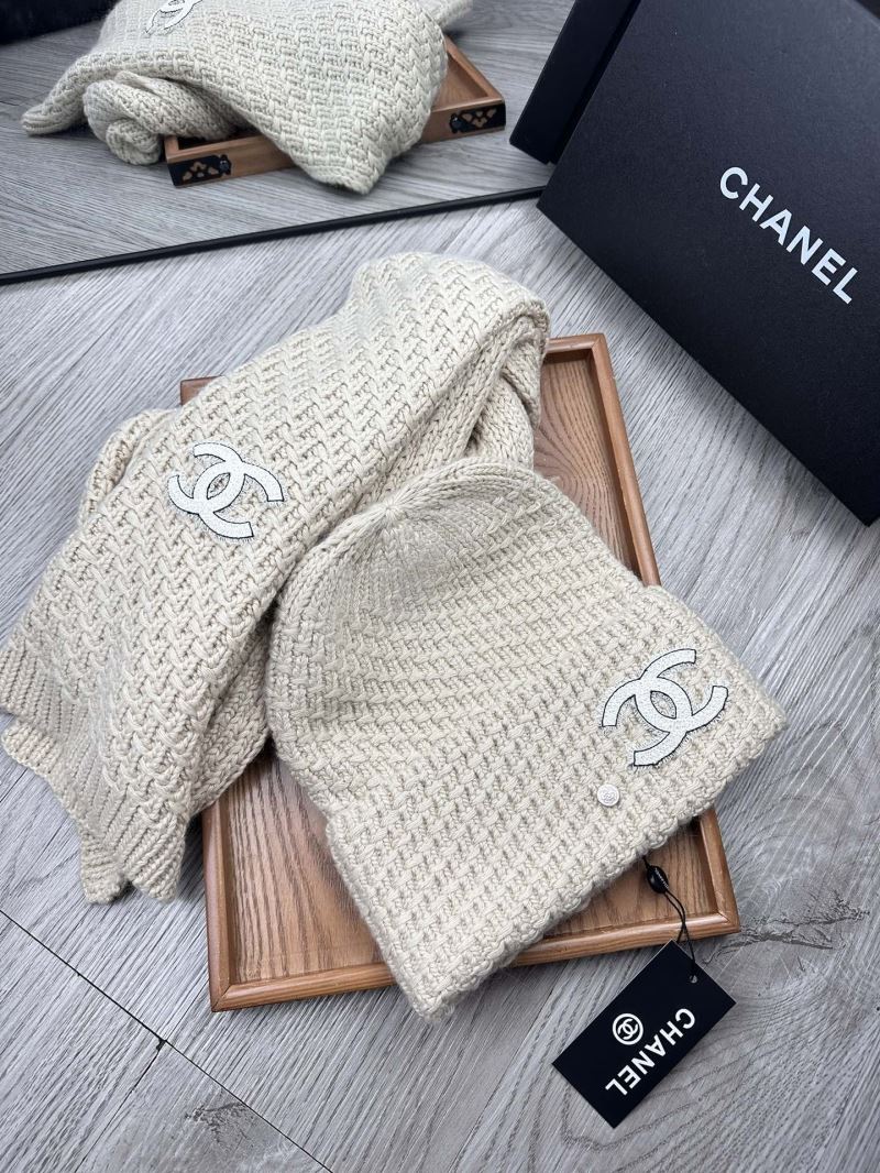 Chanel Caps Scarfs